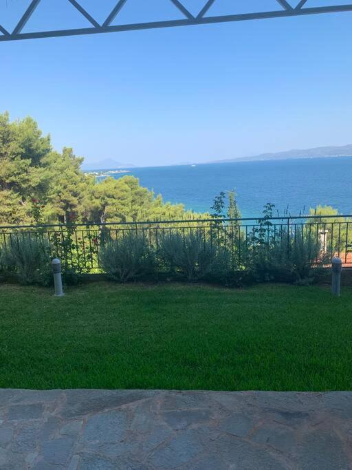 Amfiteatrico Sea View - Kalamos Attiki Lejlighed Markopoulon Oropou Eksteriør billede